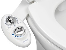 LUXE Bidet NEO 185 - Dual Nozzle, Mechanical Bidet Attachment