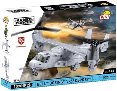Cobi 5836 Bell-Boeing V-22 Osprey Mehrzweckflugzeug Armed Forces - 1090 Teile