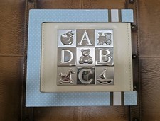 Elegant Baby Photo Album holds 100 4x6 Pictures - NEW