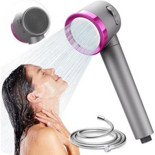 Filtered Shower Head for Hard Water,3 Spray Modes Water Saving Filter Showerhead