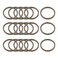 Round Earring Beads Circle Rings, 14mm/0.55" Bronze Earring, 100pcs