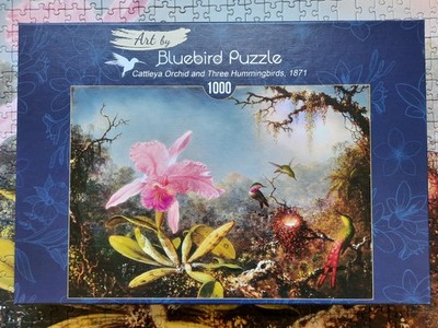 Bluebird Puzzle - Cattleya Orchid...  - 1000 Teile - gebraucht / neuwertig