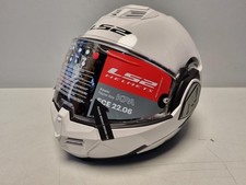 Motorradhelm   LS2, Klapphelm Motorrad ADVANT SOLID White, L