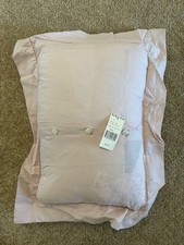NEW Vintage RALPH LAUREN Pillow AVENUE PINK Hemstitch Linen 15" x 20" NWT