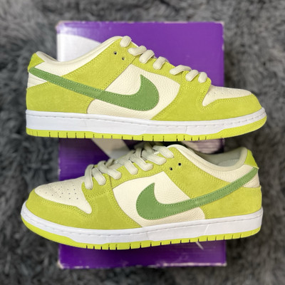 Size 10.5 - Nike Dunk Pro SB Low Fruity Pack - Green Apple