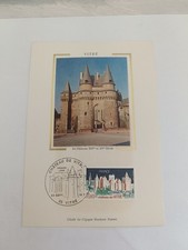 1977 carte FDC 1er jour sur soie soie : Vitre  lot t3