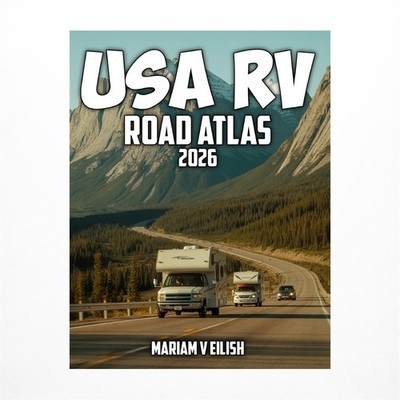 USA RV Road Map Atlas: Complete RV mapping guide to America' Highways, Scenic...