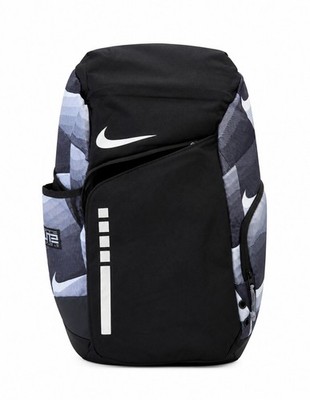 Nike Hoops Elite Printed 32L Rucksack Schwarz Grau Backpack Basketball Unisex
