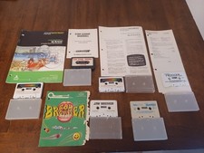 VTG ATARI CASSETTE GAMES/BOOKLETS 400/800 TOTAL 6, SEE DESCRIPTION