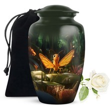 Baby Butterfly Memorial Urn For Ashes Adult Mother  Father 10 Inch 
