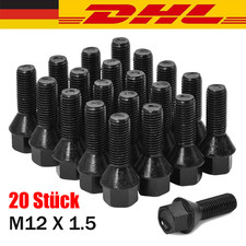 20x Radbolzen Radschraube Satz für BMW 3er 5er E36 E46 E90 E91 E92 E93 M12 X 1,5