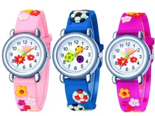 Kids Watch Girls Boys Analogue Classic Quartz Watches Christmas Present Cartoon