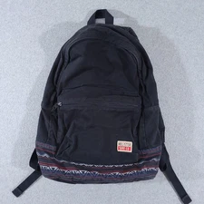 Hollister Y2K Backpack Aztec Rare 2000’s Bag School Black Vintage Tribal Surf
