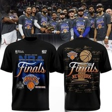 Knicks 2026 Finals Game Signature T-Shirt
