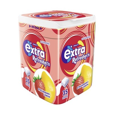 Wrigleys Extra Refreshers Strawberry Lemon zuckerfrei 35 Stück 78g