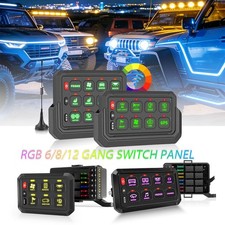 Led Rgb Switch Panel 6812 Gang Wireless Control Circuit Boxsolid State Relay