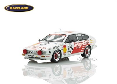 Alfa Romeo GTV6 Luigi R24H Spa 1985 Meireles/Moutinho/Melville, Spark 1:43 SB555
