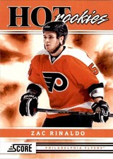 2011-12 Score Hot Rookies Zac Rinaldo RC RC #541