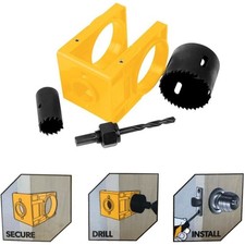 Door Lock Installation Kit Adjustable Wooden Door Lock Fitting Tool HOT