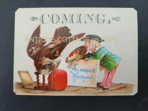 1880 antique JOHN E INCE comedian FUN IN A BOARDING SCHOOL victorian ...