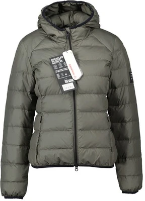 NEU ! Ecoalf Damen Steppjacke ASP JACKET WOMAN  oliv  Gr. M - Bild 1 von 4