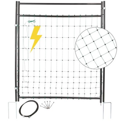 Tür Tor Geflügelzaun Geflügelnetz 105 cm Elektronetz Weide-Tor Agrarzone