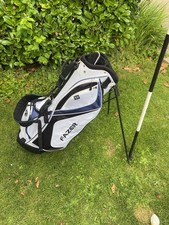 Fazer White Golf Stand Bag With Rain Hood