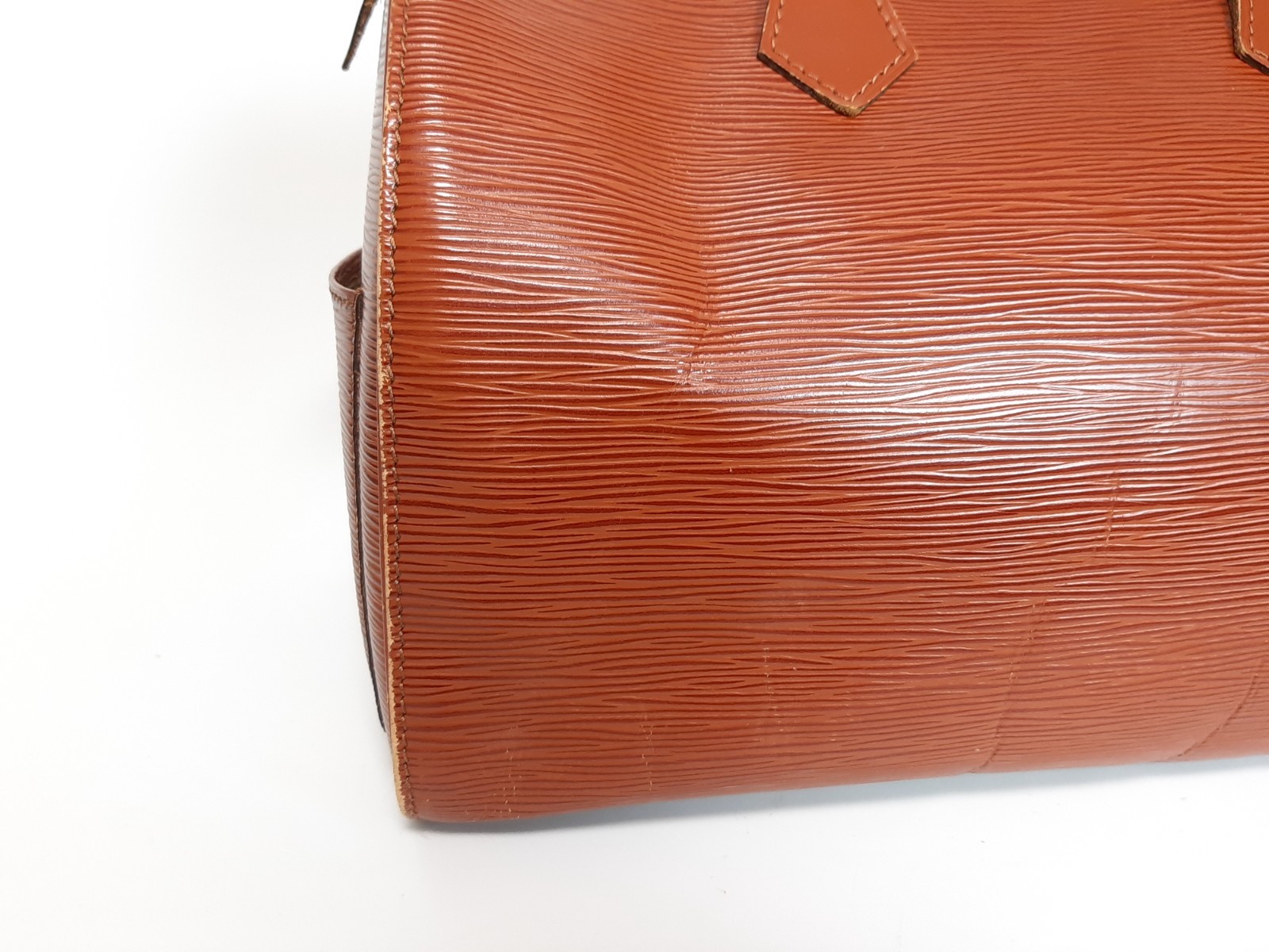 Louis Vuitton Handbag Speedy 30 M43003 Epi Kenya Brown Boston Bag VI0922