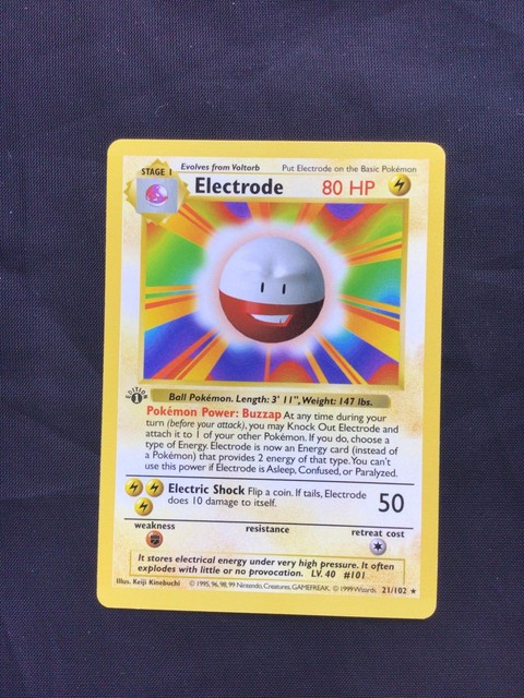 Electrode (Base Set (1st Edition))