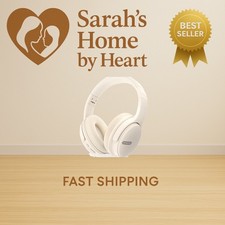 Bluetooth Headphones Over Ear, 68 Hours Playtime Wireless Headphones with Mic...