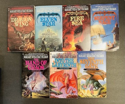 Death Gate Cycle Complete Series Set by Weis & Hickman 7 Paperbacks