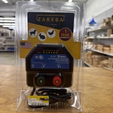 Zareba 5 Mile Low Impedance Electric Fence Controller .1 Output
