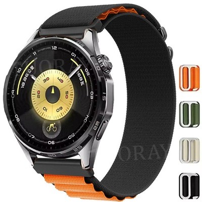 Für Huawei Watch GT 6 Pro/GT6 GT5 GT4 GT3 GT2 46 42mm Nylon Loop Armband Ersatz