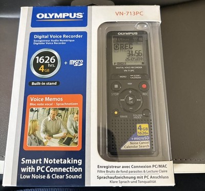OLYMPUS VN-713PC Digitaler Rekorder 4GB NEU ohne Batterie