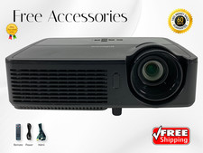 InFocus IN2126 DLP Projector Portable 3200 Lumens 4K 2160p Eco-Friendly w/Remote