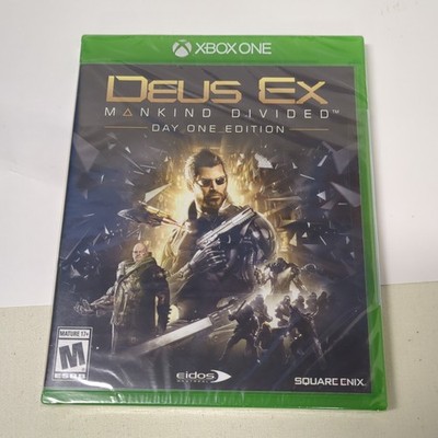 Deus Ex: Mankind Divided - Day One Edition XBOX One Brand New #1011