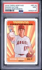 2018 Topps Heritage #RP-SO Shohei Ohtani RC Rookie Performers PSA 9 155824184