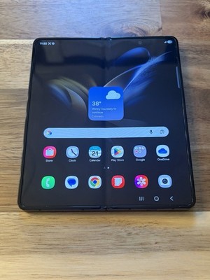 Samsung Galaxy Z Fold4 5G SM-F926U1 (Unlocked) 512GB Black - BAD WIFI/BLUETOOTH