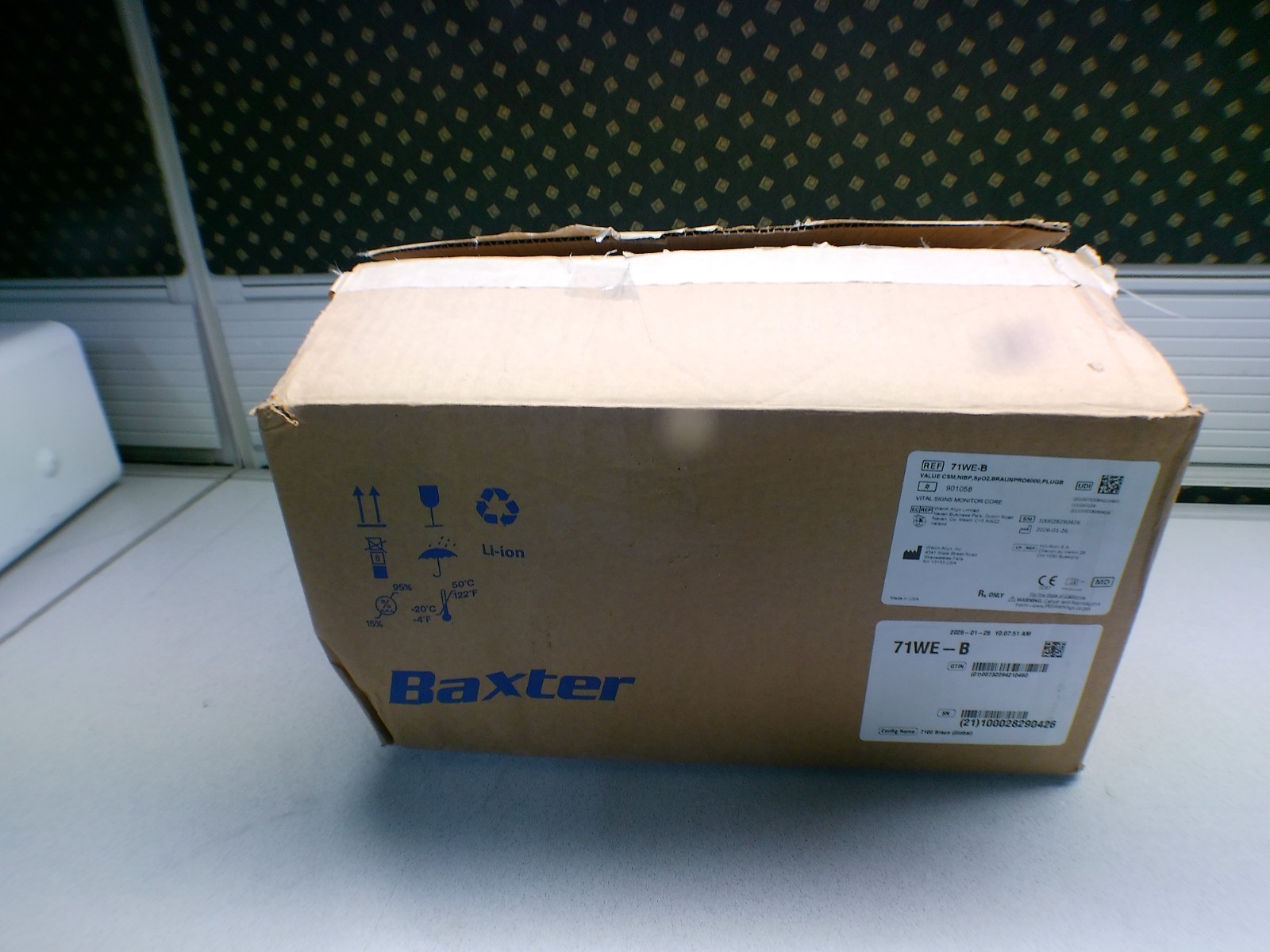 NEW Welch Allyn 71WE-B Connex Spot Monitor Vital Signs Monitor Core