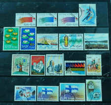 Finland 1976 3 sets + 12 singles SG 911/924, 927/930 Used cat £12.35