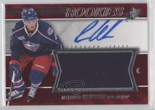 2014-15 SPx Spectrum Red Rookie Jersey Level 1 /399 Alexander Wennberg Auto i9i