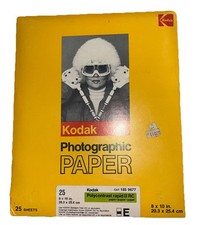 Kodak Polycontrast Rapid II RC Photo Paper Lustre-Luxe E 25 Sheets Sealed 8X10