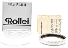  TOP MINT w/Case  Rollei Rolleiflex Bay 3 Bay III R1.5 Skylight Filter JAPAN
