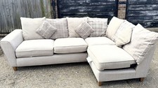 L Shape Next Branded Grey 4 Seat Corner Sofa