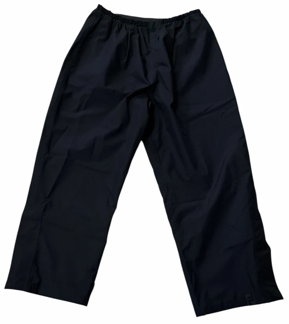 FootJoy Dry Joys Pants Sz M 100% Polyester Black Elastic Waist