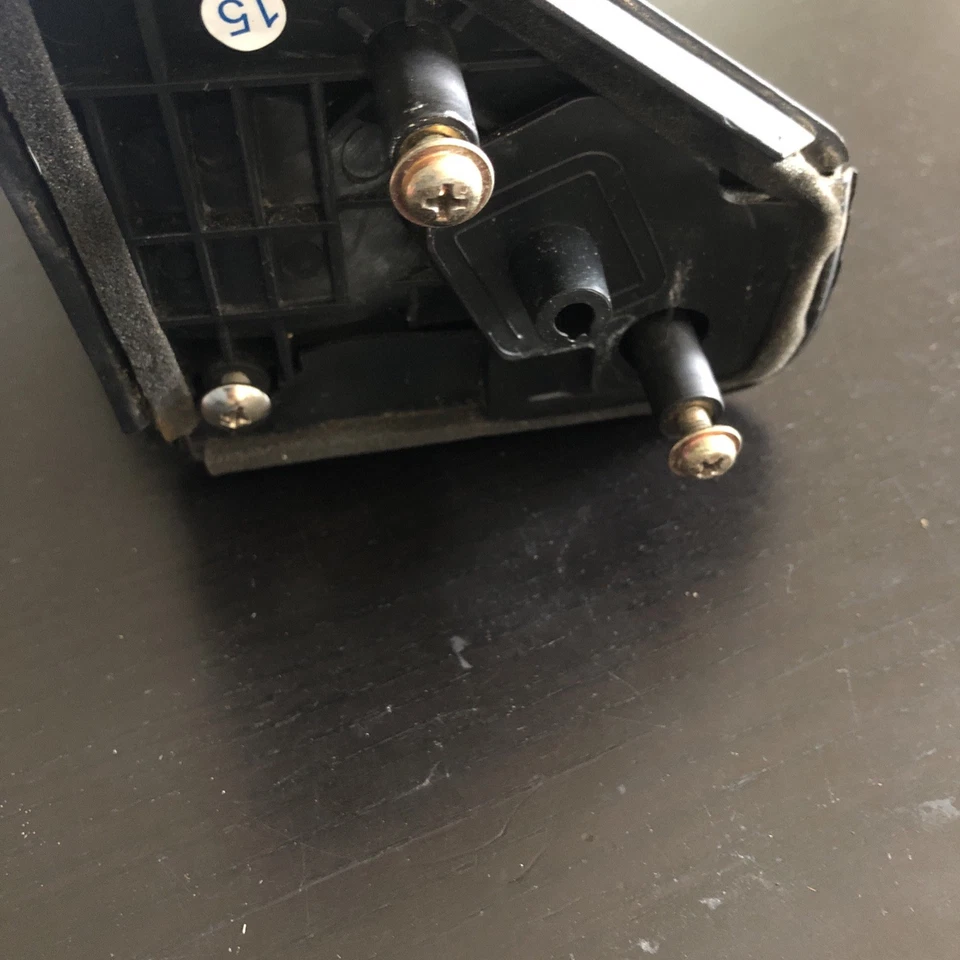 Espejo retrovisor de ajuste manual lateral izquierdo con plegado manual para Subaru Legacy 1995 1996-1999 Foto 3 de 4