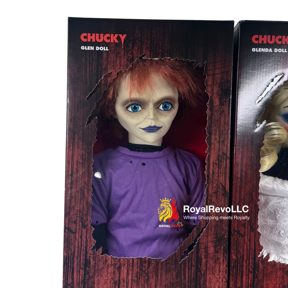 Spirit Halloween Seed Of Chucky Doll Bundle – Glen & Glenda 24