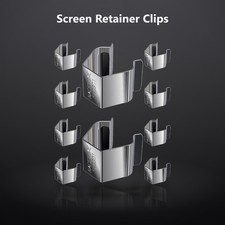 Screen Retainer Clips for Window Door Screens, 10 Pack Designed for secur...
