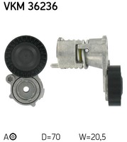 Riemenspanner, Keilrippenriemen FÜR Volvo S40 II (544) - SKF VKM 36236