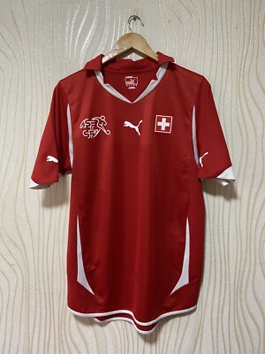 SWITZERLAND 2010 2011 HOME FOOTBALL SHIRT SOCCER JERSEY PUMA